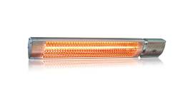 Electric halogen heater (silver)