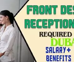 Front Desk Receptionist Required in Dubai -