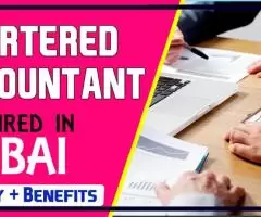 Chartered Accountant Required in Dubai