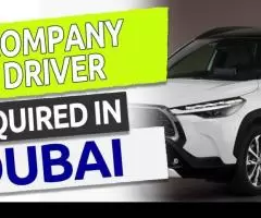 Company Driver Required in Dubai