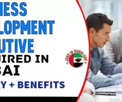 Business Development Executive Required in Dubai