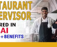 Restaurant Supervisor Required in Dubai