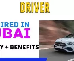 DRIVER Required in Dubai