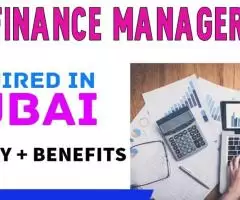 Finance Manager Required in Dubai