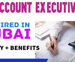 Account Executive Required in Dubai