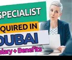 Human Resources Specialist Required in Dubai