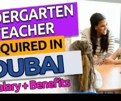 Kindergarten Teacher Required in Dubai