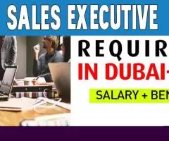 Sales Executive Required in Dubai