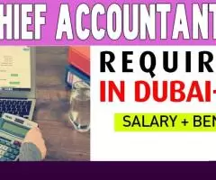 Chief Accountant Required in Dubai