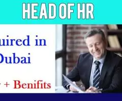 Head of HR Required in Dubai