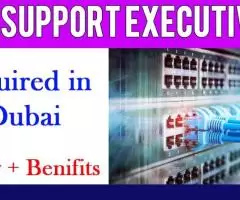 IT Support Executive Required in Dubai