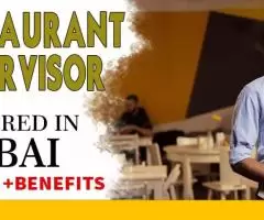 Restaurant Supervisor Required in Dubai