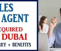 Sales Agent Required in Dubai