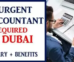 Urgent Accountant Required in Dubai