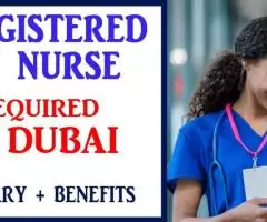 Registered Nurse Required in Dubai