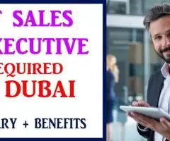 IT Sales Executive Required in Dubai