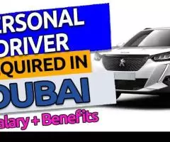 Personal Driver Required in Dubai