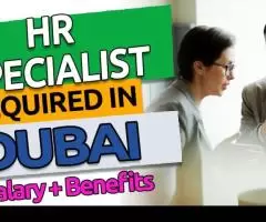 HR Specialist Required in Dubai