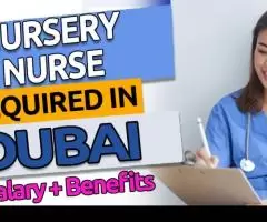 Nursery Nurse Required in Dubai