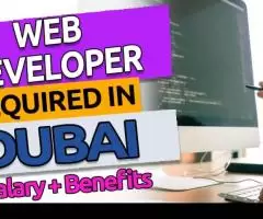 Web Developer Required in Dubai