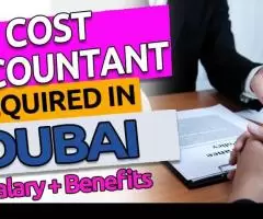 Cost Accountant Required in Dubai