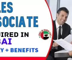 Sales Associate Required in Dubai