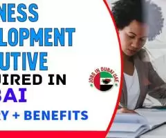 Business Development Executive Required in Dubai