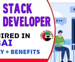 Full Stack Web Developer Required in Dubai