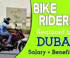 Bike Riders Required in Dubai -