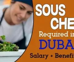 Sous Chef Required in Dubai