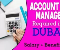 Account Manager Required in Dubai