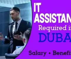 Information Technology Assistant Required in Dubai