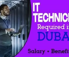 IT Technician Required in Dubai