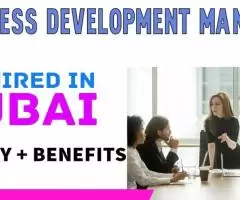 Business Development Manager Required in Dubai