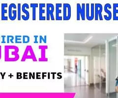 Registered Nurse Required in Dubai