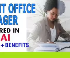 Front Office Manager Required in Dubai