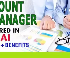 Account Manager Required in Dubai