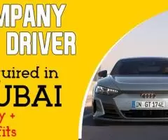 Company Driver Required in Dubai