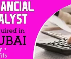 Financial Analyst Required in Dubai