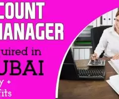 Account Manager Required in Dubai