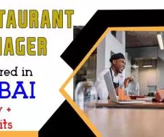 Restaurant Manager Required in Dubai -