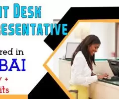 Front Desk Representative Required in Dubai