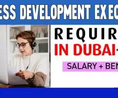 Business Development Executive Required in Dubai