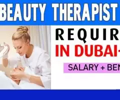 Beauty Therapist Required in Dubai