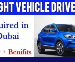 Light Vehicle driver Required in Dubai