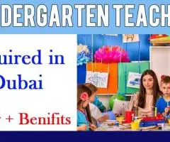 Kindergarten Teacher Required in Dubai