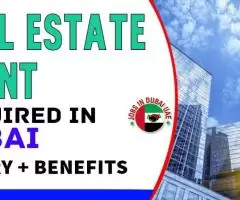 Real Estate Agent Required in Dubai