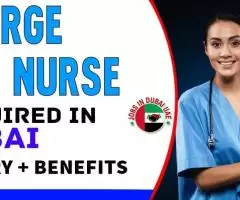 Charge Nurse Required in Dubai