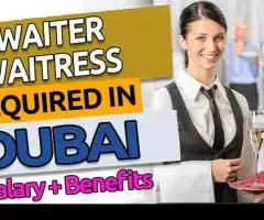 Waiter/Waitress Required in Dubai