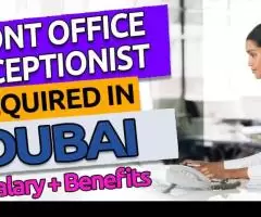 Front Office Receptionist Required in Dubai